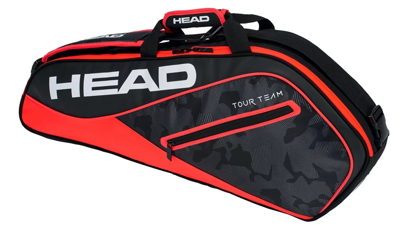 Taška na rakety Head Tour Team Pro 3R Black Red Sportega