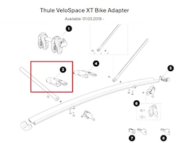 Adaptér Thule Console Bike Adapter