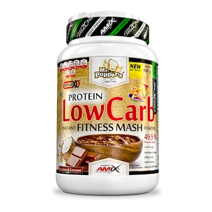 Amix Nutrition Low Carb Mash 600 g jahoda - vanilka