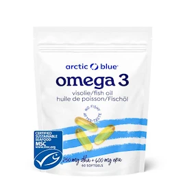 Arctic blue Omega 3 (250mg DHA & 400mg EPA) 60 kapslí