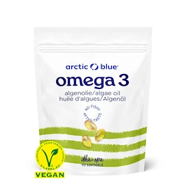 Arctic blue Vegan Omega 3 Algae (420mg DHA & 140mg EPA) 90 kapslí