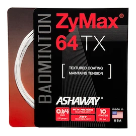 Badmintonový výplet Ashaway Zymax 64 TX White Set