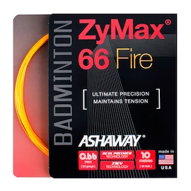 Badmintonový výplet Ashaway Zymax 66 Fire Orange Set