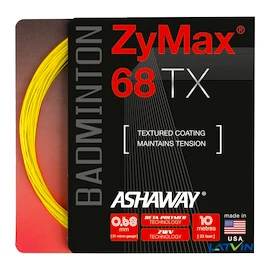 Badmintonový výplet Ashaway Zymax 68 TX Optic Yellow Set