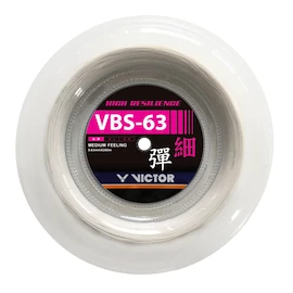 Badmintonový výplet Victor VBS-63 White Reel 200 m