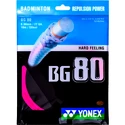 Badmintonový výplet Yonex  BG 80 Pink (12 m)