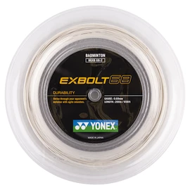 Badmintonový výplet Yonex Exbolt 68 White (200 m)