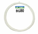 Badmintonový výplet Yonex  Micron BG80 White (0.68 mm)