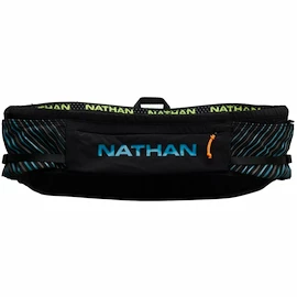 Běžecký opasek Nathan Pinnacle Series Waistpack Black/Blue Me Away