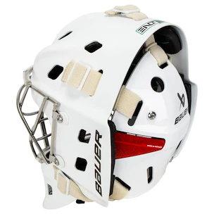 Brankářská hokejová maska Bauer  NME ONE GOAL MASK - CAT EYE White Senior