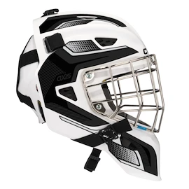 Brankářská hokejová maska CCM Axis F5 CCE White/Black Junior