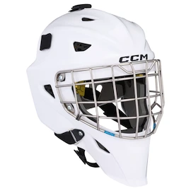 Brankářská hokejová maska CCM Axis F5 CCE White Junior