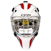 Brankářská hokejová maska CCM Axis F5 CCE White/Red Senior