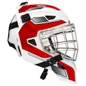 Brankářská hokejová maska CCM Axis F5 CCE White/Red Senior