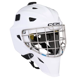 Brankářská hokejová maska CCM Axis F5 CCE White Žák (youth)