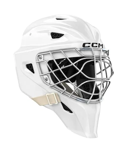 Brankářská hokejová maska CCM Axis F9 CCE White Senior S