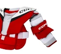 Brankářská hokejová vesta CCM YTflex 3 White/Red Žák (youth)