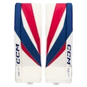 Brankářské betony CCM Axis F5 White/Red/Blue Junior