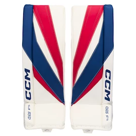 Brankářské betony CCM Axis F5 White/Red/Blue Junior