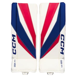 Brankářské betony CCM Axis F9 White/Red/Blue Intermediate