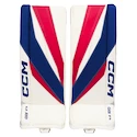 Brankářské betony CCM Axis F9 White/Red/Blue Senior