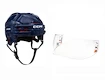 CCM Tacks 70 navy Hokejová helma + Plexi Hejduk 800 Pro Line