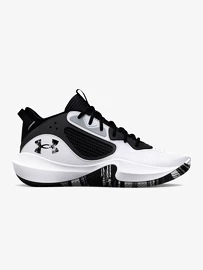 Chlapecká basketbalová obuv Under Armour GS Lockdown 6-WHT