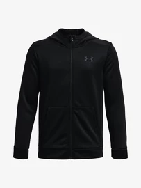 Chlapecká mikina Under Armour Fleece FZ-BLK