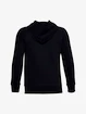 Chlapecká mikina Under Armour  RIVAL COTTON HOODIE black