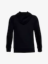 Chlapecká mikina Under Armour  RIVAL COTTON HOODIE black