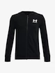 Chlapecká mikina Under Armour  Rival Terry FZ Hoodie-BLK