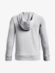 Chlapecká mikina Under Armour  Rival Terry FZ Hoodie-GRY