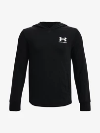 Chlapecká mikina Under Armour Rival Terry Hoodie-BLK