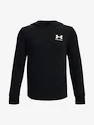 Chlapecká mikina Under Armour  Rival Terry Hoodie-BLK XS