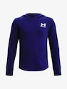 Chlapecká mikina Under Armour  Rival Terry Hoodie-BLU XS