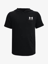 Chlapecká mikina Under Armour Rival Terry SS Hoodie-BLK