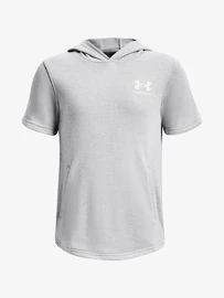 Chlapecká mikina Under Armour Rival Terry SS Hoodie-GRY