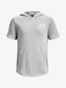 Chlapecká mikina Under Armour  Rival Terry SS Hoodie-GRY M