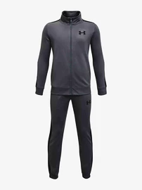 Chlapecká souprava Under Armour Knit Track Suit šedá Pitch Gray