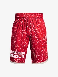 Chlapecké šortky Under Armour Stunt 3.0 Plus Shorts-RED