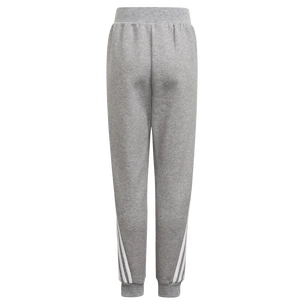 Chlapecké tepláky adidas  Future Icons 3-Stripes Tapered-Leg Pants Medium Grey Heather