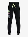 Chlapecké tepláky Under Armour  Rival Flc ANAML Jogger-BLK