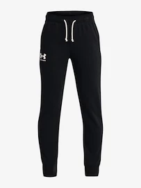 Chlapecké tepláky Under Armour Rival Terry Jogger-BLK