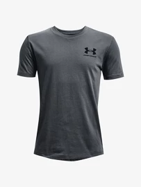 Chlapecké tričko Under Armour Sportstyle Left Chest SS-GRY