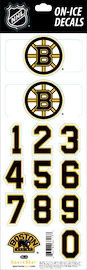 Čísla na helmu Sportstape ALL IN ONE HELMET DECALS - BOSTON BRUINS