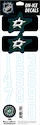 Čísla na helmu Sportstape  ALL IN ONE HELMET DECALS - DALLAS STARS - DARK HELMET 2010