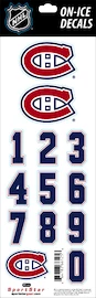 Čísla na helmu Sportstape ALL IN ONE HELMET DECALS - MONTREAL CANADIENS