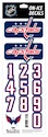 Čísla na helmu Sportstape  ALL IN ONE HELMET DECALS - WASHINGTON CAPITALS - DARK HELMET