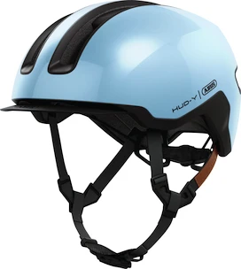 Cyklistická helma Abus Hud-Y Iced Blue