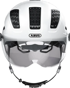 Cyklistická helma Abus Hyban 2.0 Ace Polar White